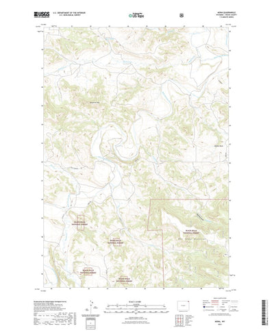 United States Geological Survey Mona, WY (2021, 24000-Scale) digital map