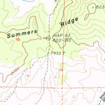 United States Geological Survey Monache Mountain, CA (1987, 24000-Scale) digital map