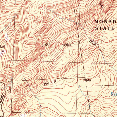 United States Geological Survey Monadnock Mountain, NH (1998, 24000-Scale) digital map