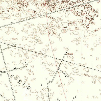 United States Geological Survey Monahans SE, TX (1968, 24000-Scale) digital map