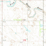 United States Geological Survey Monango NW, ND (1982, 24000-Scale) digital map