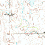 United States Geological Survey Monango SW, ND (1982, 24000-Scale) digital map