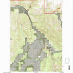 United States Geological Survey Monarch, MT (1995, 24000-Scale) digital map