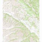 United States Geological Survey Monarch Peak, CA (1967, 24000-Scale) digital map