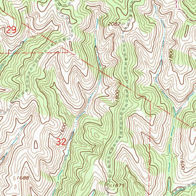 United States Geological Survey Monarch Peak, CA (1967, 24000-Scale) digital map