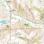 United States Geological Survey Monarch, WY-MT (1964, 24000-Scale) digital map