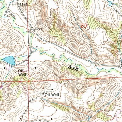United States Geological Survey Monarch, WY-MT (1964, 24000-Scale) digital map