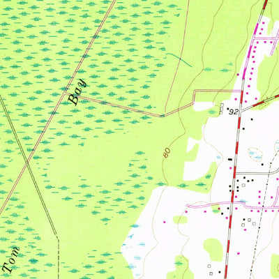 United States Geological Survey Moncks Corner, SC (1958, 24000-Scale) digital map