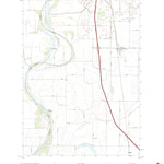 United States Geological Survey Mondamin, IA (2022, 24000-Scale) digital map