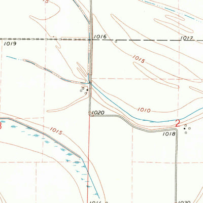 United States Geological Survey Mondamin, IA-NE (1970, 24000-Scale) digital map