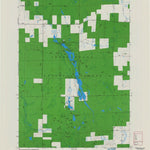 United States Geological Survey Mondeaux Dam, WI (1970, 24000-Scale) digital map