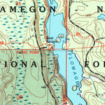 United States Geological Survey Mondeaux Dam, WI (2005, 24000-Scale) digital map