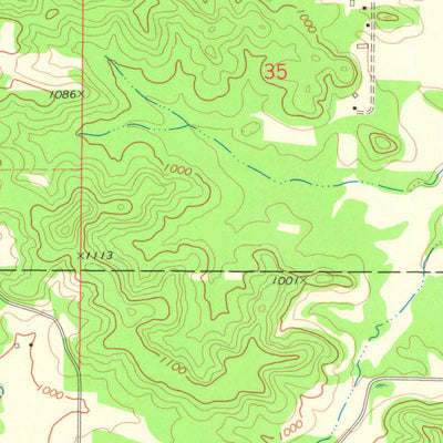 United States Geological Survey Mondovi NE, WI (1973, 24000-Scale) digital map