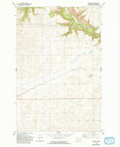United States Geological Survey Mondovi, WA (1969, 24000-Scale) digital map