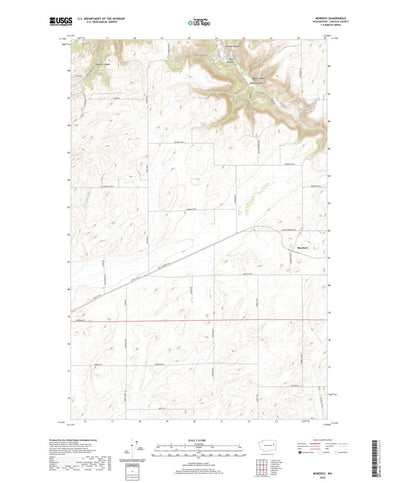 United States Geological Survey Mondovi, WA (2020, 24000-Scale) digital map