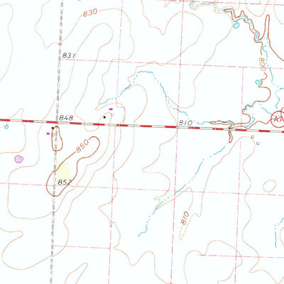 United States Geological Survey Monegaw Springs NW, MO (1960, 24000-Scale) digital map