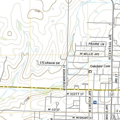United States Geological Survey Monett, MO (2021, 24000-Scale) digital map