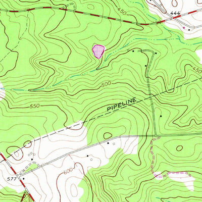 United States Geological Survey Monetta, SC (1964, 24000-Scale) digital map