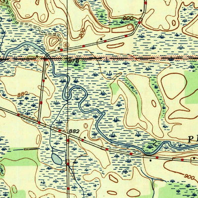 United States Geological Survey Mongo, IN (1947, 24000-Scale) digital map