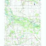 United States Geological Survey Mongo, IN (1992, 24000-Scale) digital map