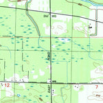 United States Geological Survey Mongo, IN (1992, 24000-Scale) digital map