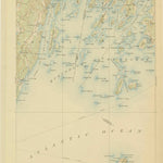 United States Geological Survey Monhegan, ME (1906, 62500-Scale) digital map