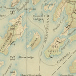 United States Geological Survey Monhegan, ME (1906, 62500-Scale) digital map
