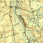 United States Geological Survey Moniac, GA-FL (1918, 62500-Scale) digital map