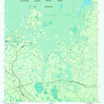United States Geological Survey Moniac, GA-FL (1994, 24000-Scale) digital map