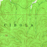 United States Geological Survey Monica Saddle, NM (1964, 24000-Scale) digital map