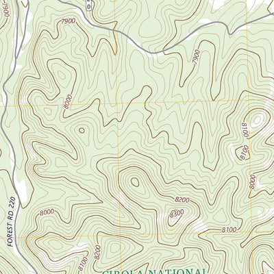 United States Geological Survey Monica Saddle, NM (2023, 24000-Scale) digital map