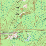 United States Geological Survey Monico NE, WI (1965, 24000-Scale) digital map