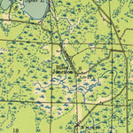 United States Geological Survey Monico, WI (1950, 48000-Scale) digital map
