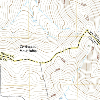 United States Geological Survey Monida, MT (2020, 24000-Scale) digital map
