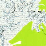 United States Geological Survey Monie, MD (1942, 24000-Scale) digital map
