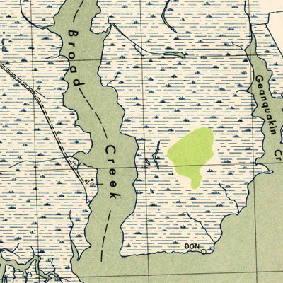 United States Geological Survey Monie, MD (1943, 31680-Scale) digital map