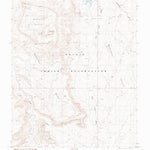 United States Geological Survey Monitor Butte, UT (1987, 24000-Scale) digital map