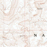 United States Geological Survey Monitor Butte, UT (1987, 24000-Scale) digital map