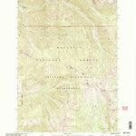United States Geological Survey Monitor Peak, MT (2000, 24000-Scale) digital map