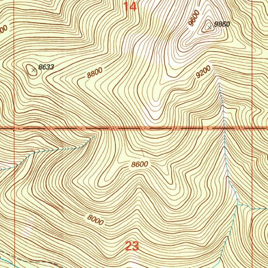 Monitor Peak, MT (2000, 24000-Scale) Map by United States Geological ...