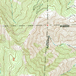 United States Geological Survey Monitor, WA (1966, 24000-Scale) digital map