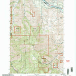 United States Geological Survey Monitor, WA (2003, 24000-Scale) digital map