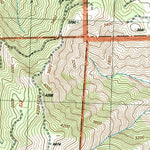 United States Geological Survey Monitor, WA (2003, 24000-Scale) digital map