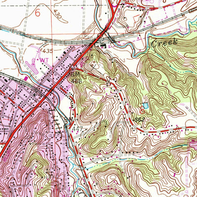 United States Geological Survey Monks Mound, IL (1954, 24000-Scale) digital map