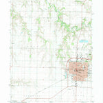 United States Geological Survey Monmouth, IL (1982, 24000-Scale) digital map