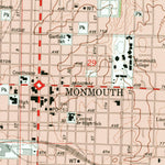 United States Geological Survey Monmouth, IL (1982, 24000-Scale) digital map