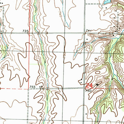 United States Geological Survey Monmouth, IL (1998, 24000-Scale) digital map