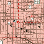 United States Geological Survey Monmouth, IL (1998, 24000-Scale) digital map