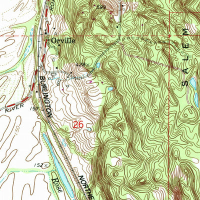 United States Geological Survey Monmouth, OR (1970, 24000-Scale) digital map