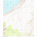 United States Geological Survey Mono Mills, CA (1986, 24000-Scale) digital map